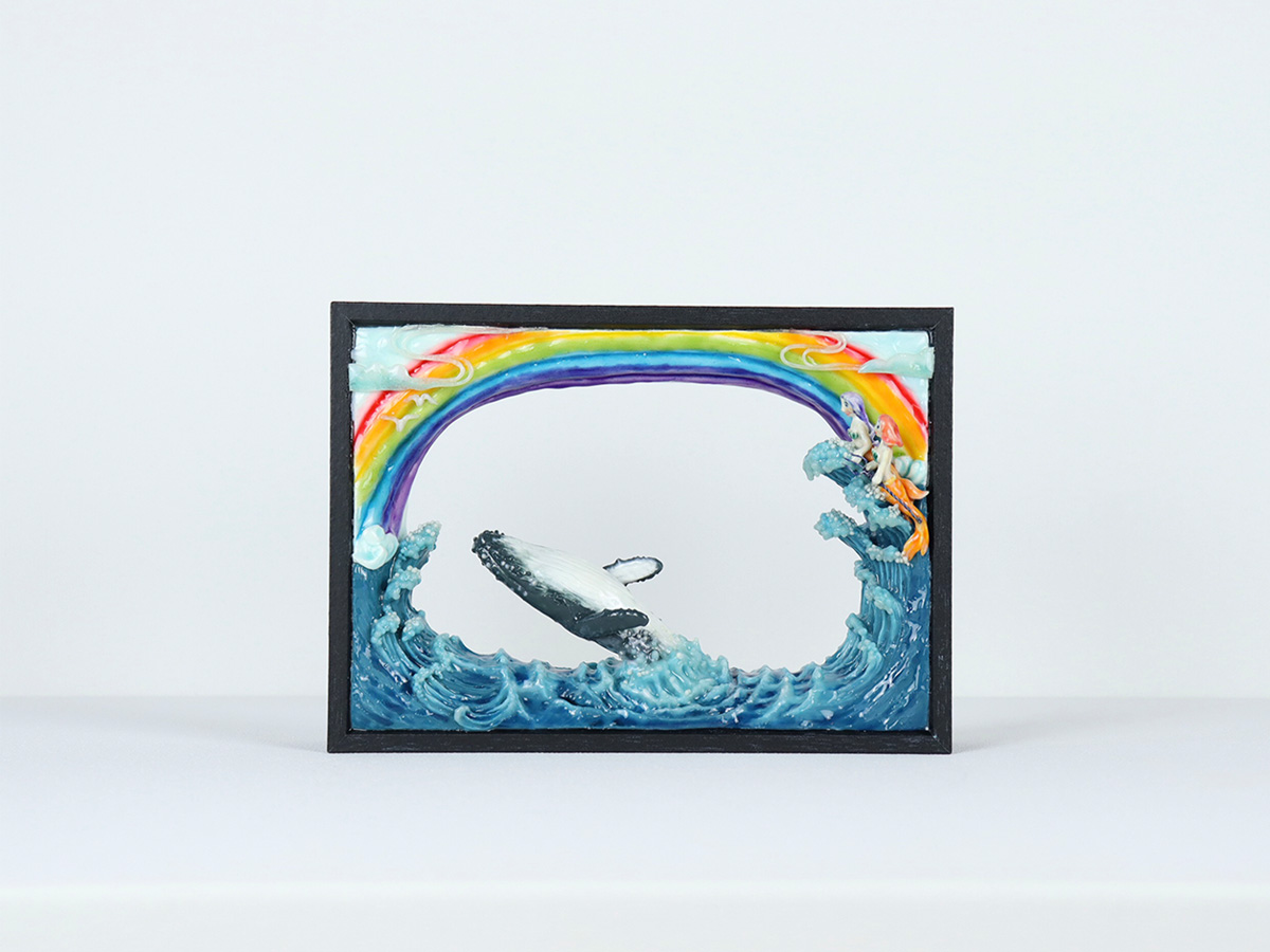 Whale and Mermaids by Celia. H Art